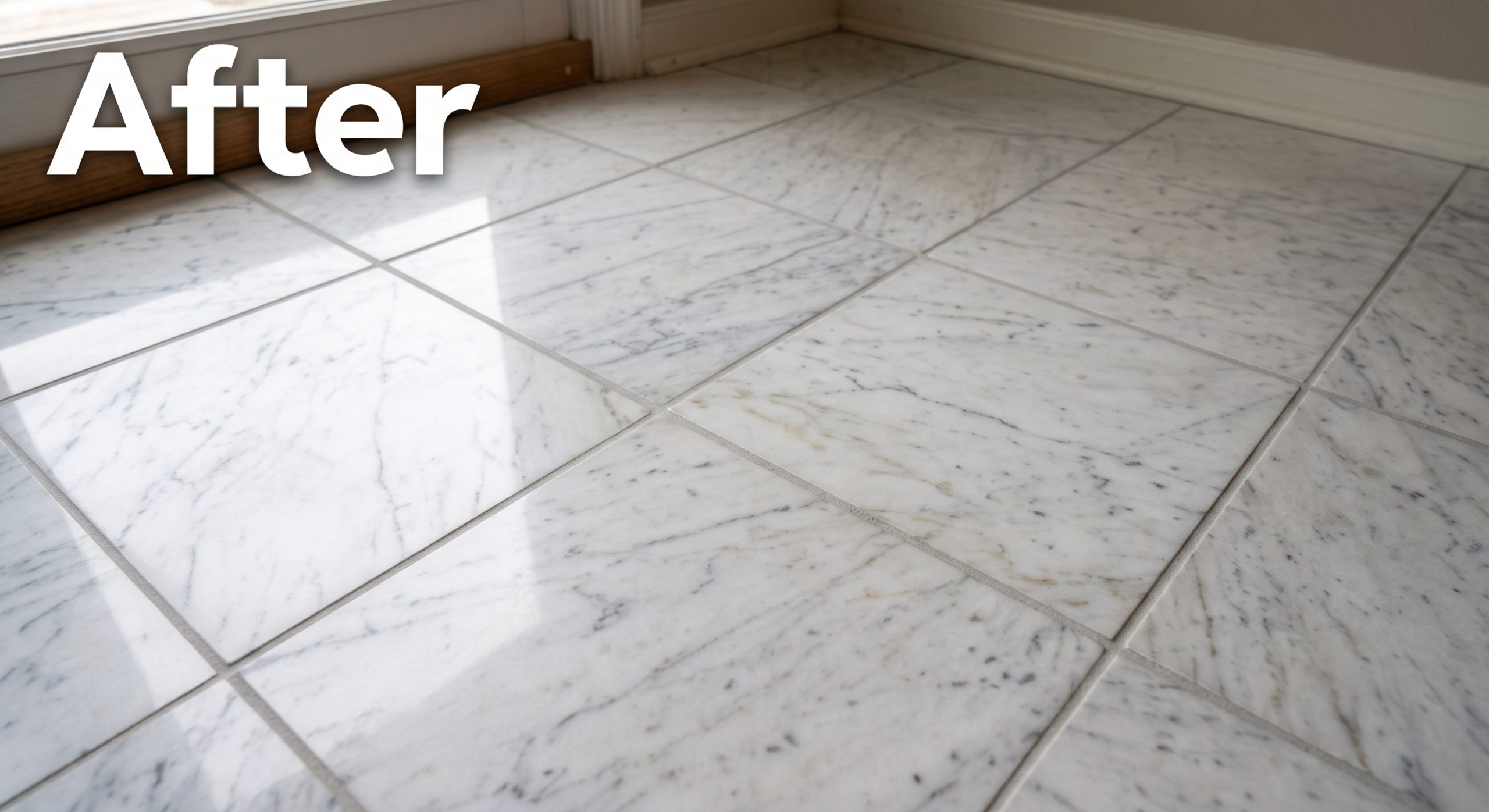 grout after